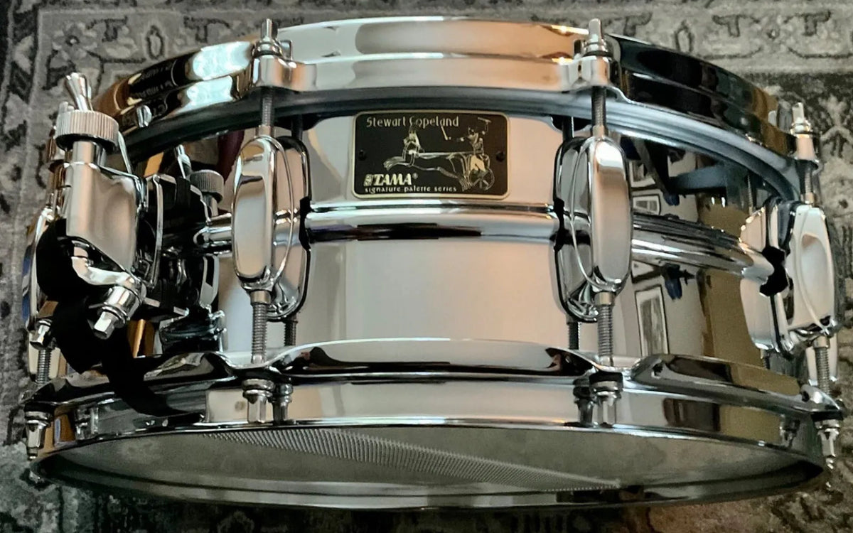 SC145 Stewart Copeland TAMA 検索： The Police スチュワート・コープランド シグネチャー スネア 菅96｜打楽器