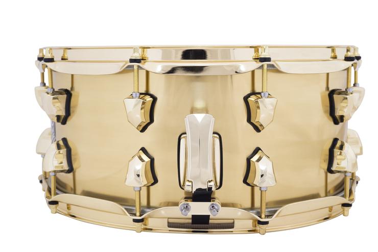 SJC Custom Drums Alpha Brass Snare Drum - 6.5