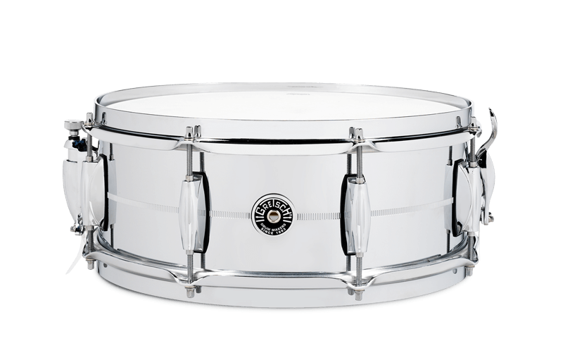 Gretsch 14x5 Brooklyn Series Chrome Over Brass Snare Drum