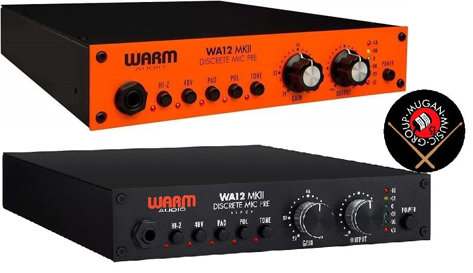 Warm Audio WA12 MKII Microphone Instrument Preamp – Mugan Music Group