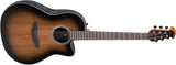 Ovation CS24P-ABLKW-G Celebrity Exotic Selection Acoustic-electric Guitar - Black Burst