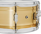 PDP By DW Concept Series 1.2mm Natural Satin Brushed Brass 6.5x14 Snare Drum