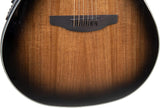 Ovation CS24P-ABLKW-G Celebrity Exotic Selection Acoustic-electric Guitar - Black Burst