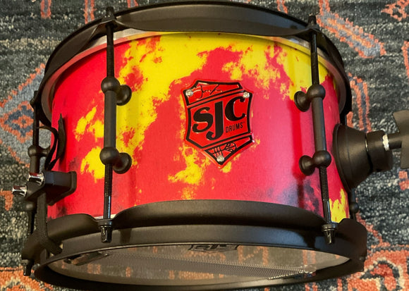 SJC Custom Drums Josh Dun Inferno Side Snare Drum - 6 inches x 10 inches