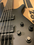 Ibanez K5 Fieldy Signature 5-String Electric Bass Guitar Flat Black # K5BKF