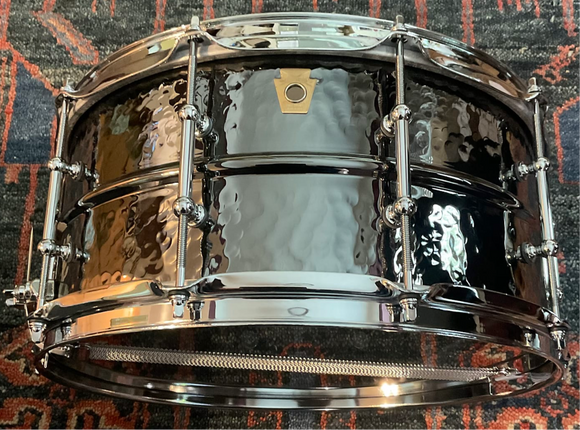 Ludwig Black Beauty Hammered 6.5×14