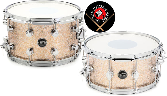 DW Performance Series Maple Snare Drums - Bermuda Sparkle