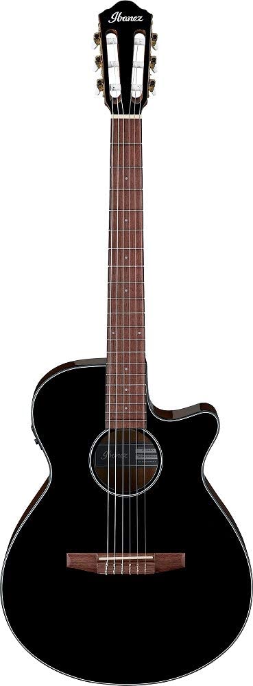 Ibanez AEG50N Acoustic-Electric Guitar (Right Hand, Black High Gloss)