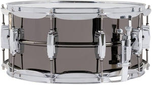 (Copy) Ludwig Black Beauty Snare Drum - 6.5 x 14 inch - Black Nickel hammered with tub lugs