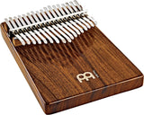 Kalimba Thumb Piano with Solid Black Walnut Body — C Major Scale (17 Tines / 21 Tines)