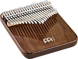 Kalimba Thumb Piano with Solid Black Walnut Body — C Major Scale (17 Tines / 21 Tines)