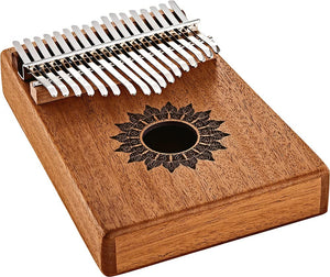 Meinl Sonic Energy Kalimba Thumb Piano, 17 Steel Keys with Hollow Mahogany Body — C Major Scale