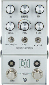 Walrus Audio MAKO Series D1 High-Fidelity Stereo Delay Pedal (900-1051)