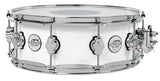 DW Drums Design Series 5.5"x14" Snare Drums (Gloss Steel Grey/ Gloss White/ Matte Black)