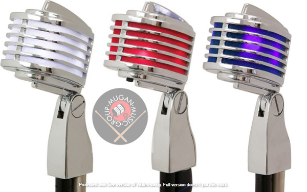 Heil Sound The Fin Dynamic Microphone (White / Red / Blue 
