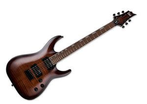 ESP LTD H-200FM - Dark Brown Sunburst