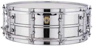 Ludwig Supraphonic Chrome Plated Aluminum 14 x 5" Snare Drum w/ Tube Lugs (LM400T)