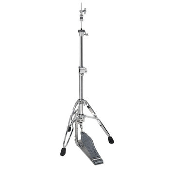 DW DWCPMDDHH3XF MDD Machined Direct Drive Hi-hat Stand with Extended Footboard - Polished - 3-leg