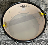 SJC Drums 6x14 Josh Dun SAI Pink Snare Drum - Yellow Washers - Yellow Straps